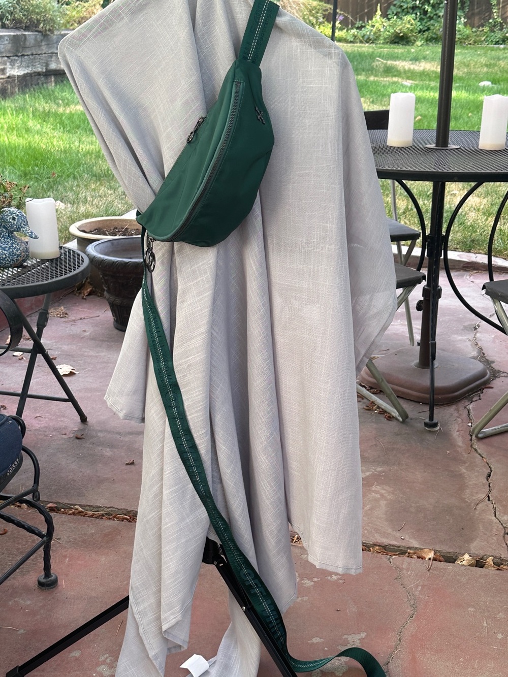 NWT Off-White Deep Green Technical Sling Crossbody /Belt Bag
